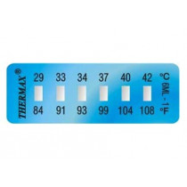 6-point irreversible-type temperature indicator 