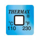1-temperature level irreversible thermometer 