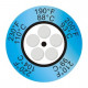 5-point round temperature indicator 