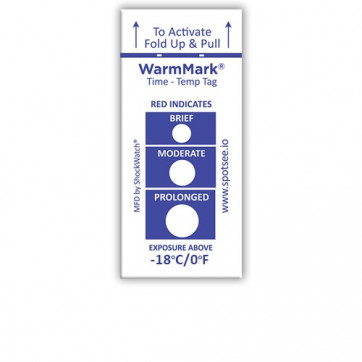 Indicadores de tempo e temperatura WarmMark